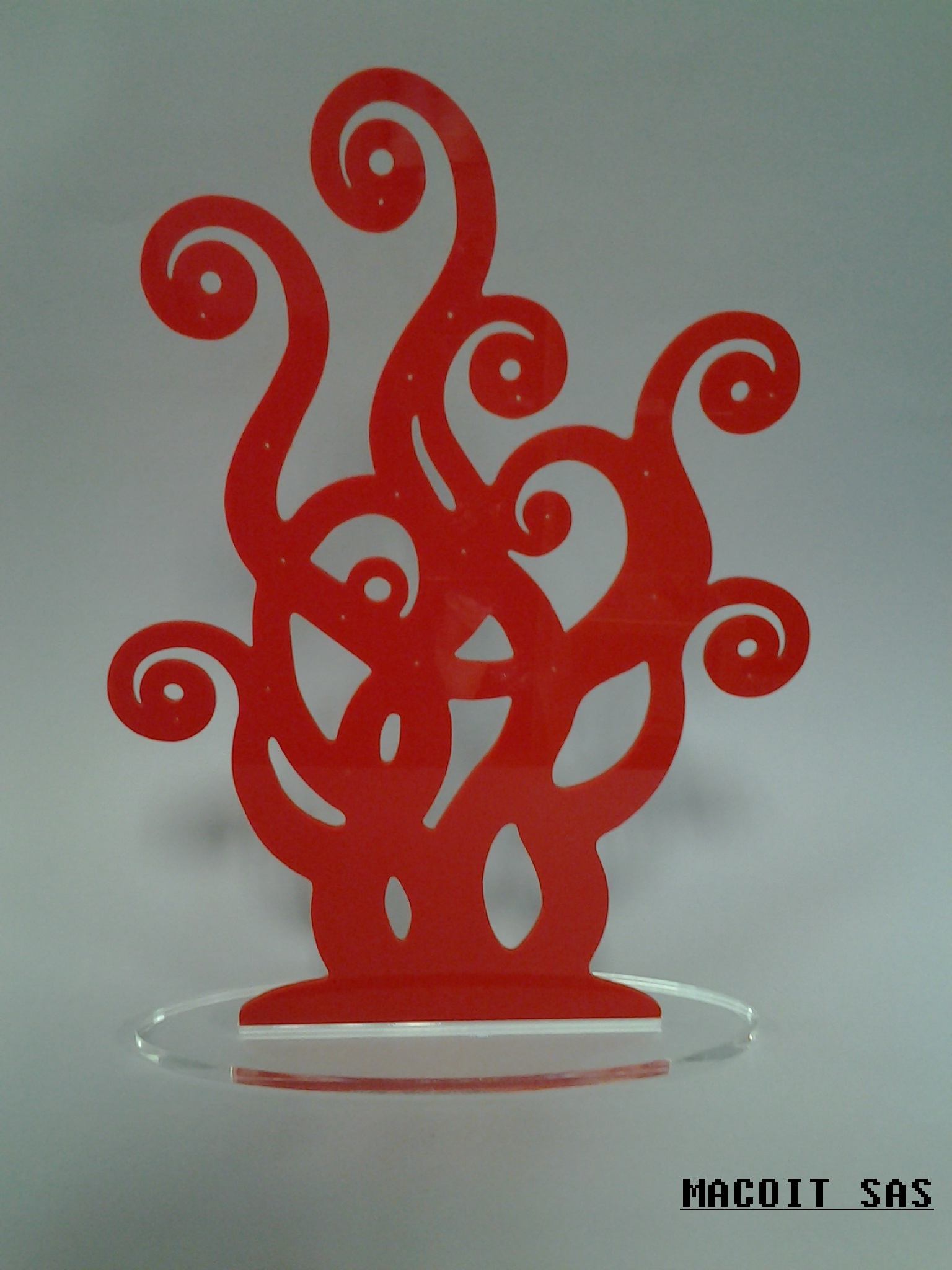 ESPOSITORE PLEX - ALBERO DI FIAMMA