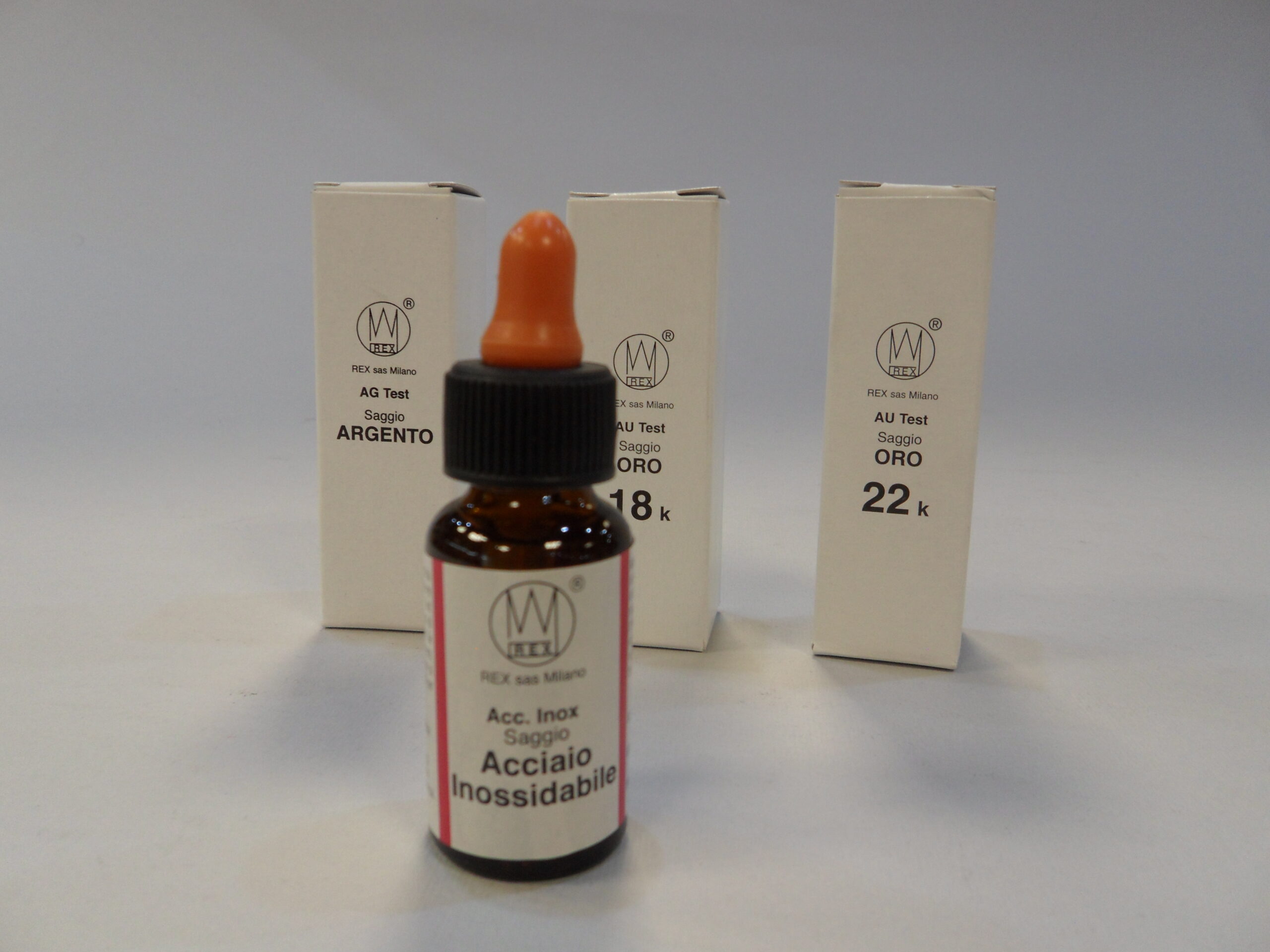 SAGGIO PER ACCIAIO INOX