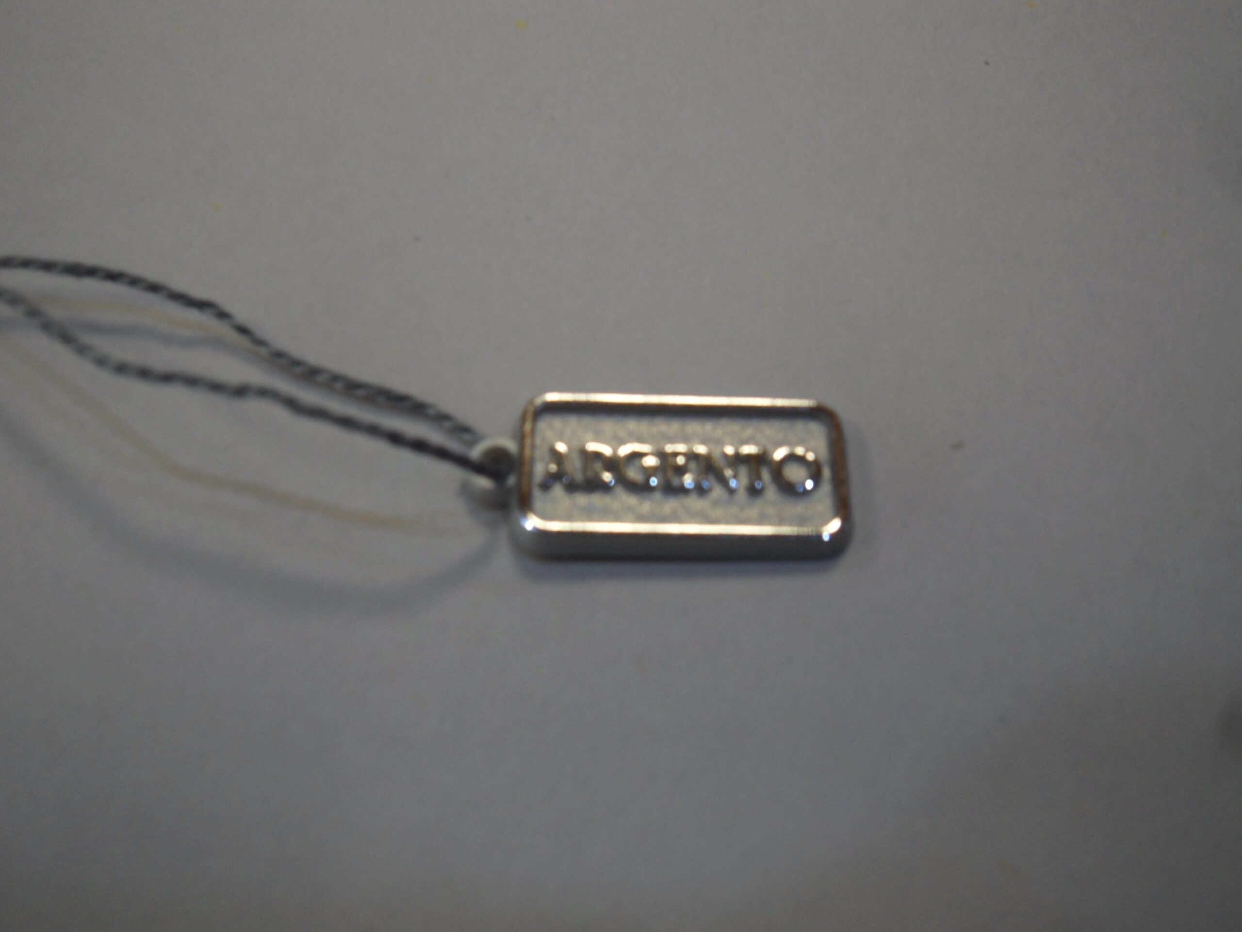 CARTELLINO PER ARGENTO
