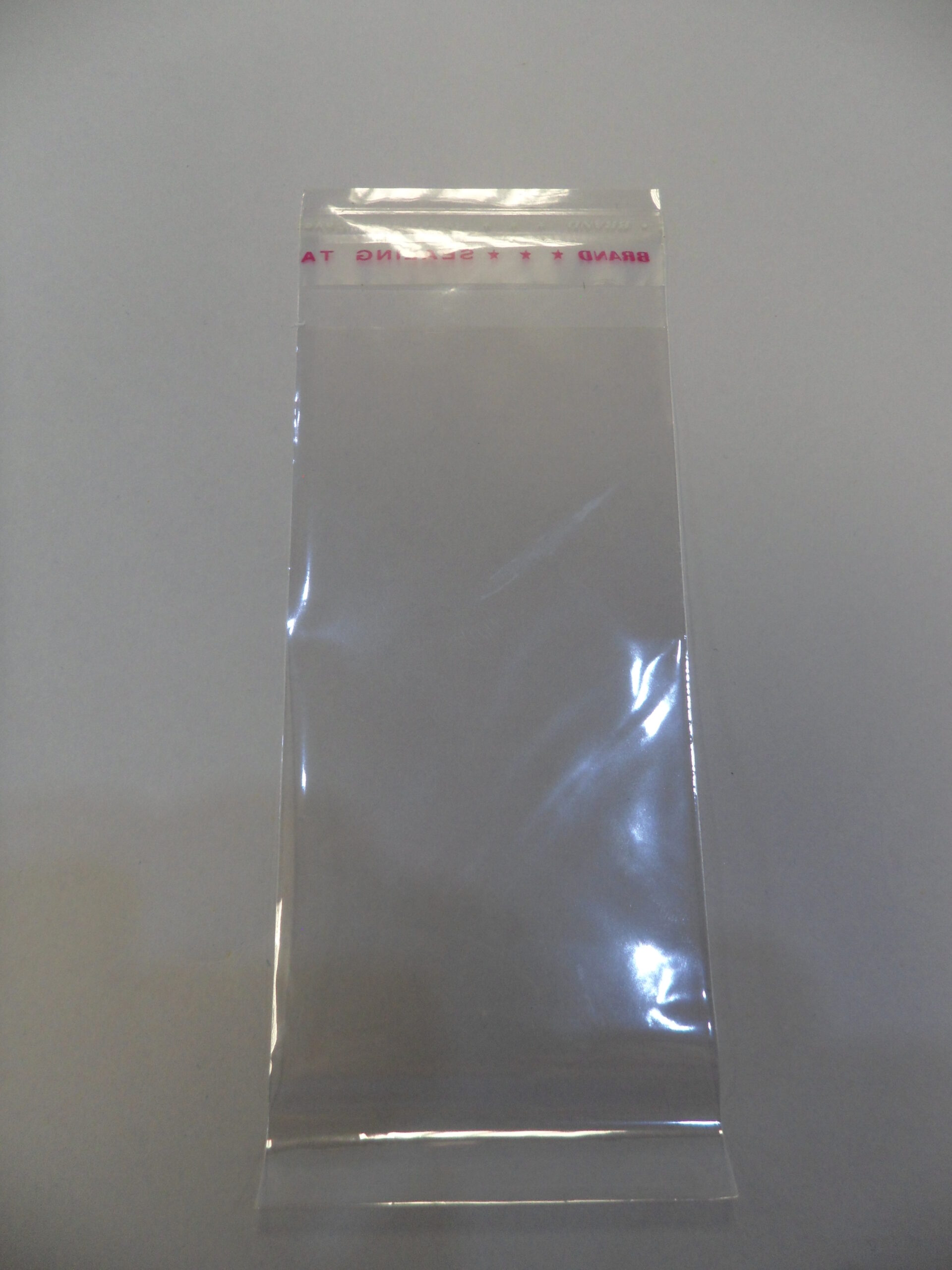 BUSTINA IN PLASTICA CON ADESIVO 10