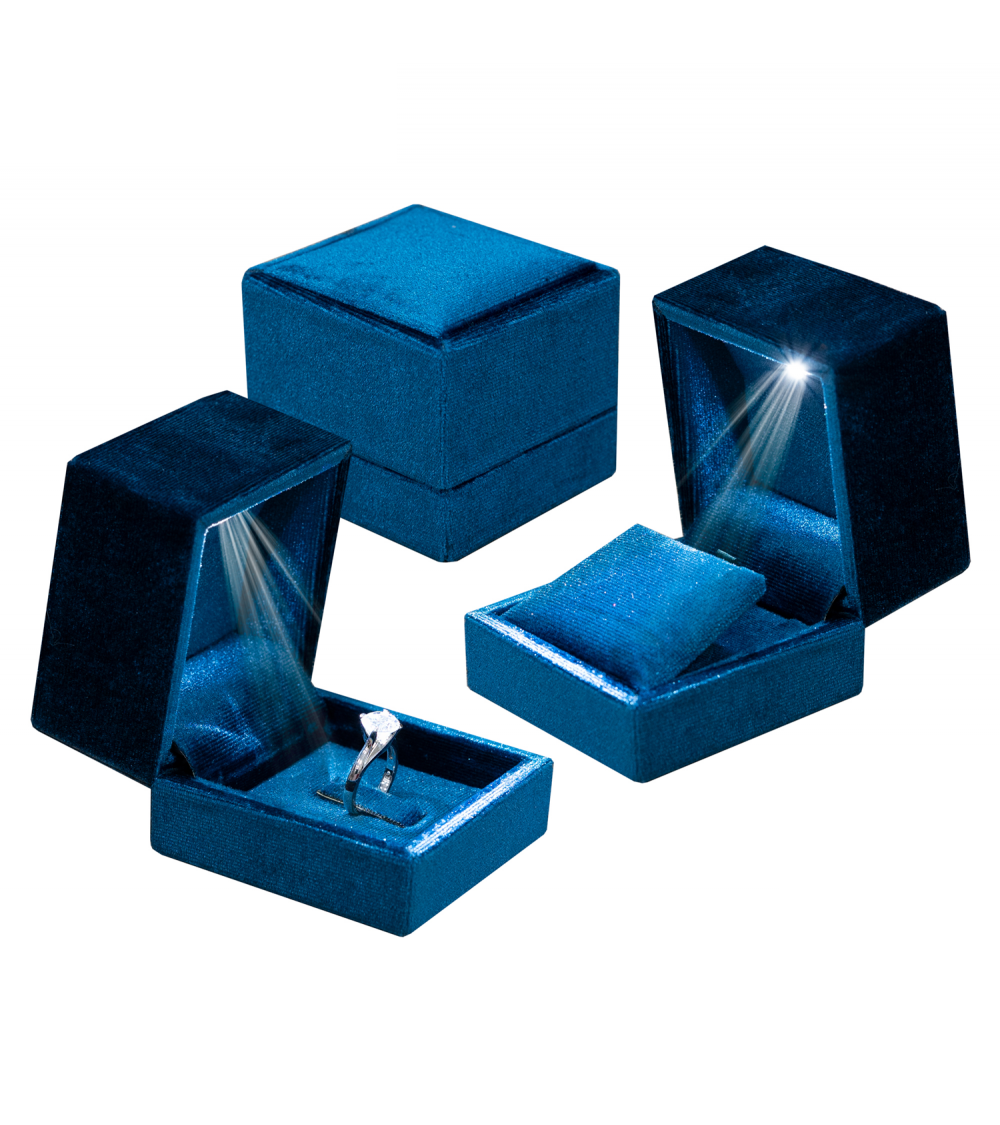 ASTUCCIO VELLUTO LUCE ANELLO/CIONDOLO/ORECCHINO-0