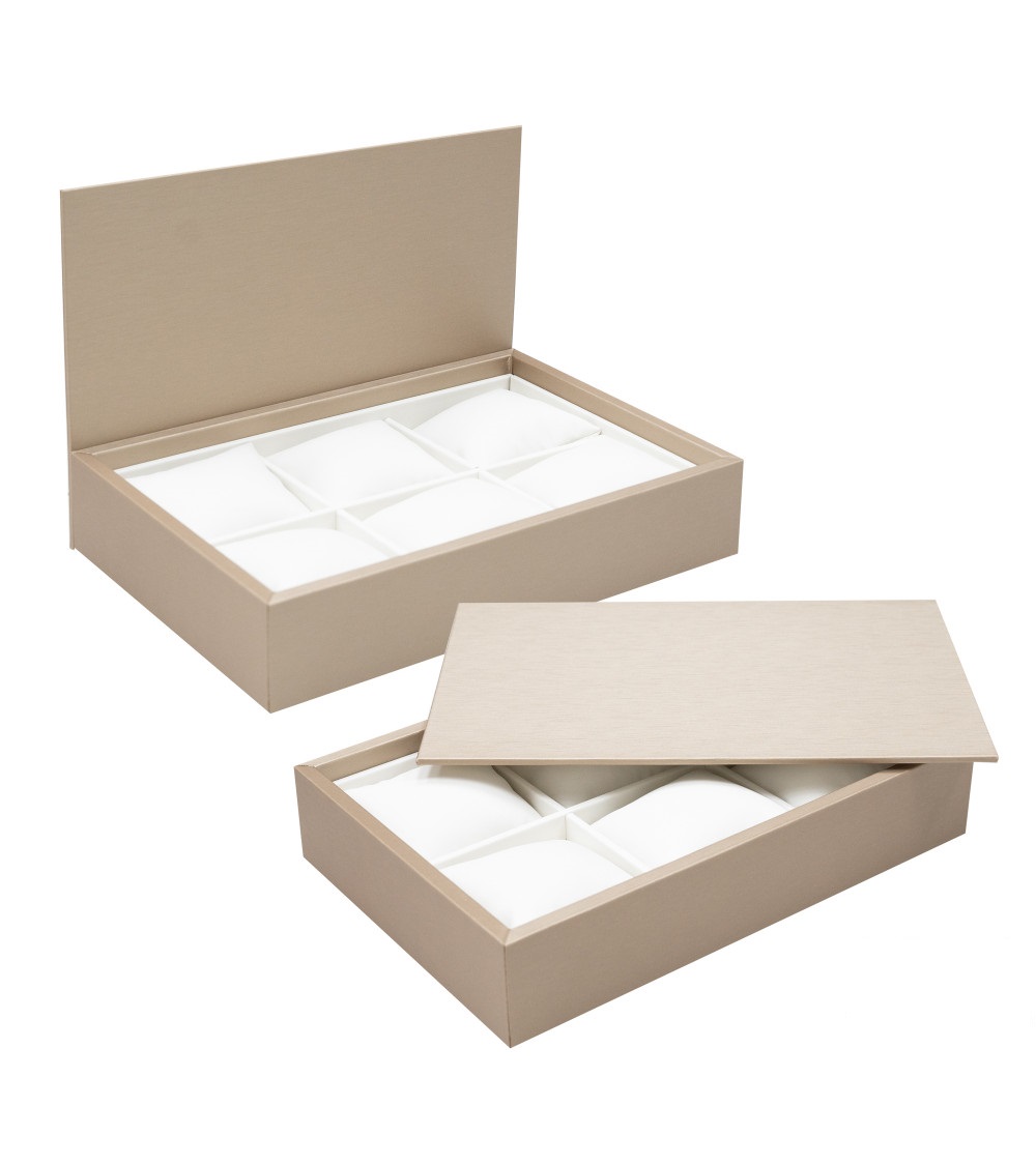 VASSOIO LUSSO 6 CUSCINI CON COPERCHIO-2128 VASSOIO LUSSO 6 CUSCINI CON COPERCHIO-2128